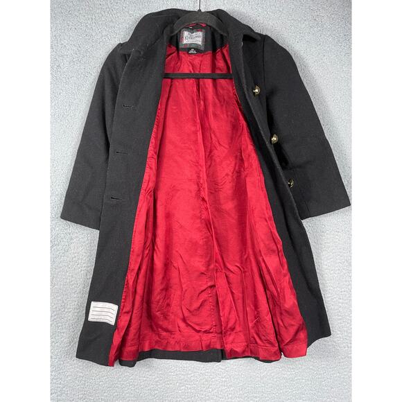 Rothschild Youth Girls Size 6X Long Coat Wool Blend - Picture 4 of 12